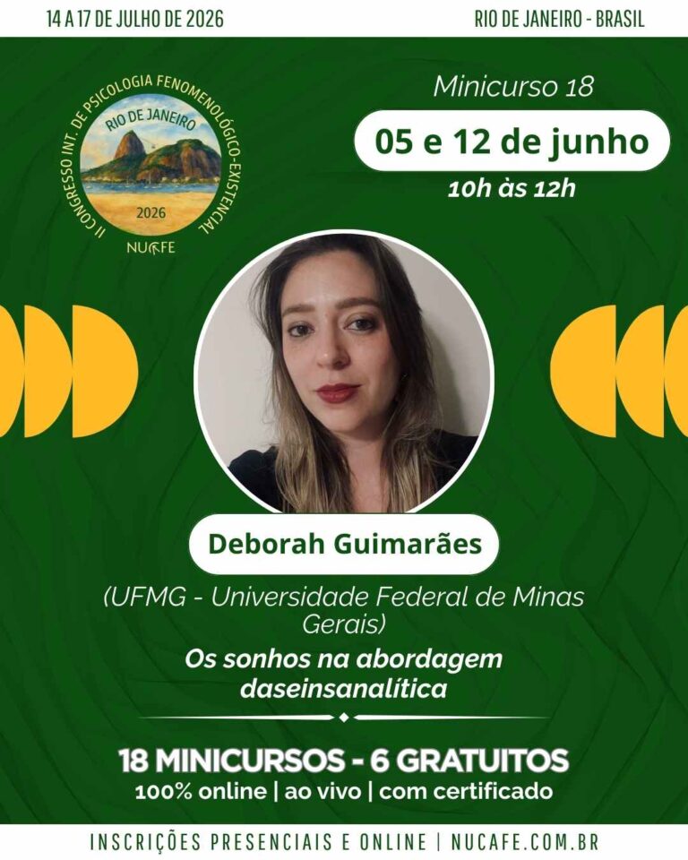Cartaz 18 do II Congresso Internacional de Psicologia Fenomenológico-Existencial