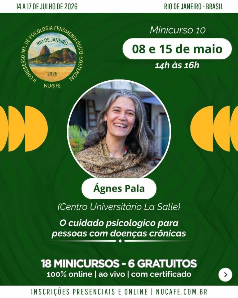 Cartaz 10 do II Congresso Internacional de Psicologia Fenomenológico-Existencial