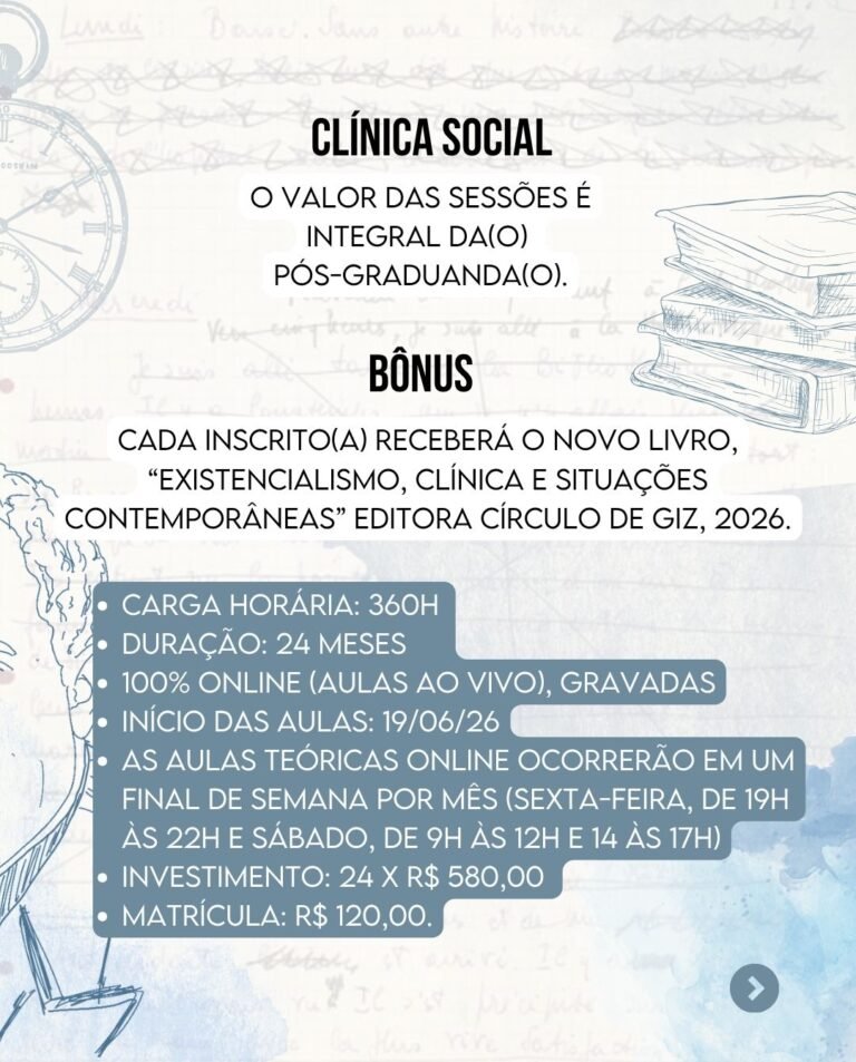 Psicologia Clínica Existencialista Sartriana — imagem 1