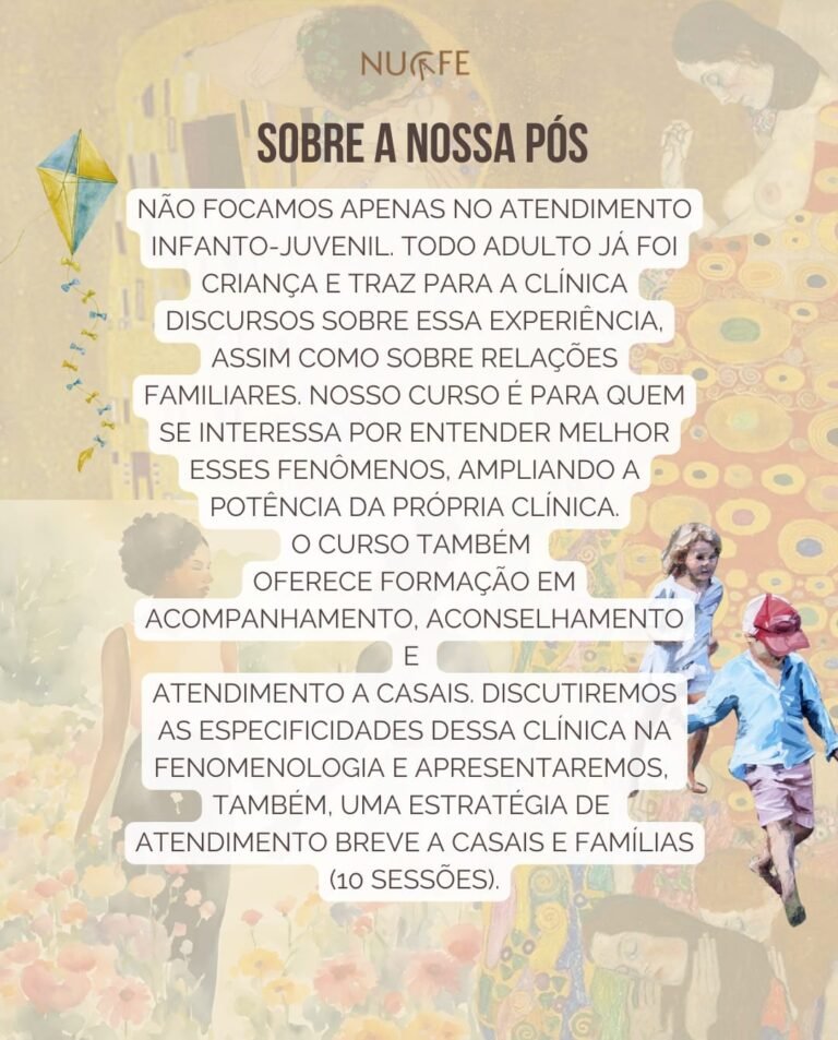 Clínica Fenomenológica das Infâncias, Adolescências, Casais e Famílias — imagem 4