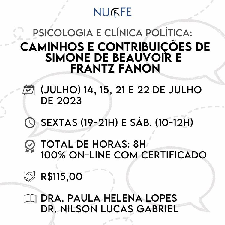 Cartaz de curso realizado pelo Instituto NUCAFE — imagem 31 de 56