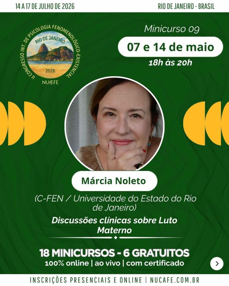 Cartaz 12 do II Congresso Internacional de Psicologia Fenomenológico-Existencial