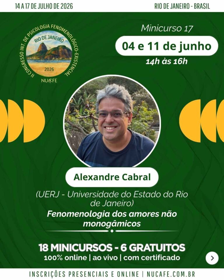 Cartaz 19 do II Congresso Internacional de Psicologia Fenomenológico-Existencial
