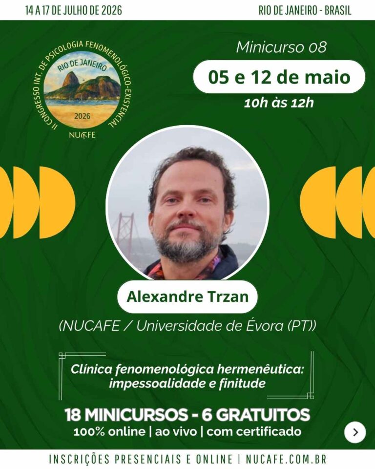 Cartaz 8 do II Congresso Internacional de Psicologia Fenomenológico-Existencial