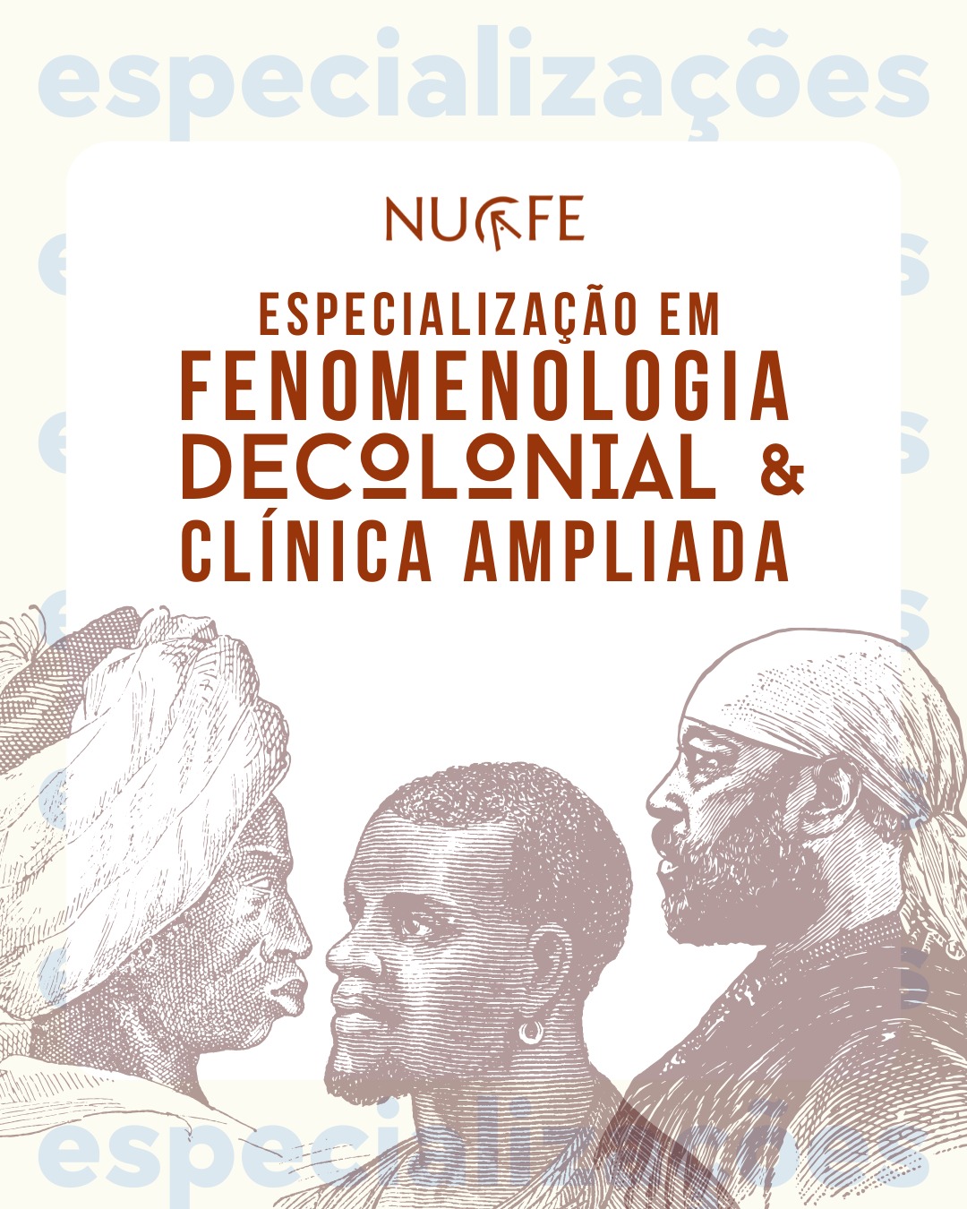 Arte da especialização Fenomenologia Decolonial e Clínica Ampliada