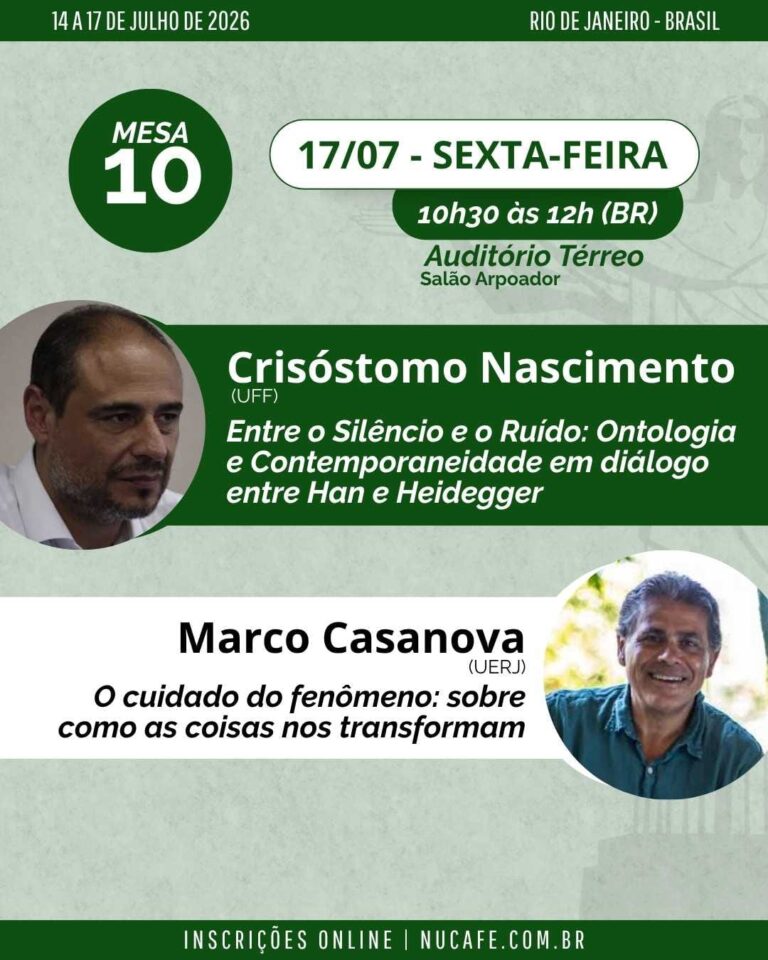 Cartaz 40 do II Congresso Internacional de Psicologia Fenomenológico-Existencial