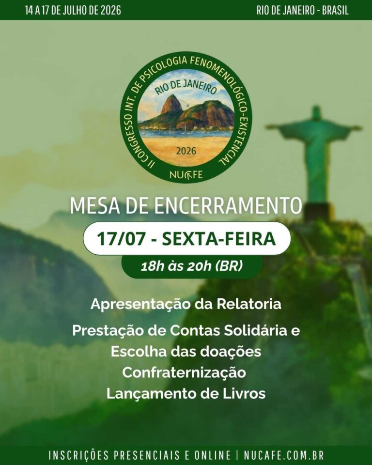 Cartaz 44 do II Congresso Internacional de Psicologia Fenomenológico-Existencial