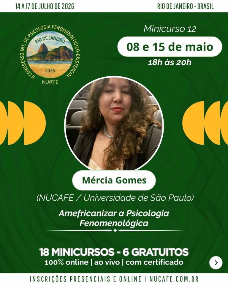 Cartaz 14 do II Congresso Internacional de Psicologia Fenomenológico-Existencial