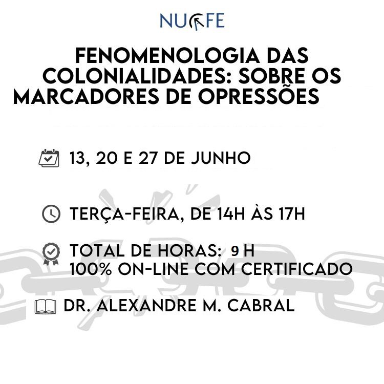 Cartaz de curso realizado pelo Instituto NUCAFE — imagem 28 de 56