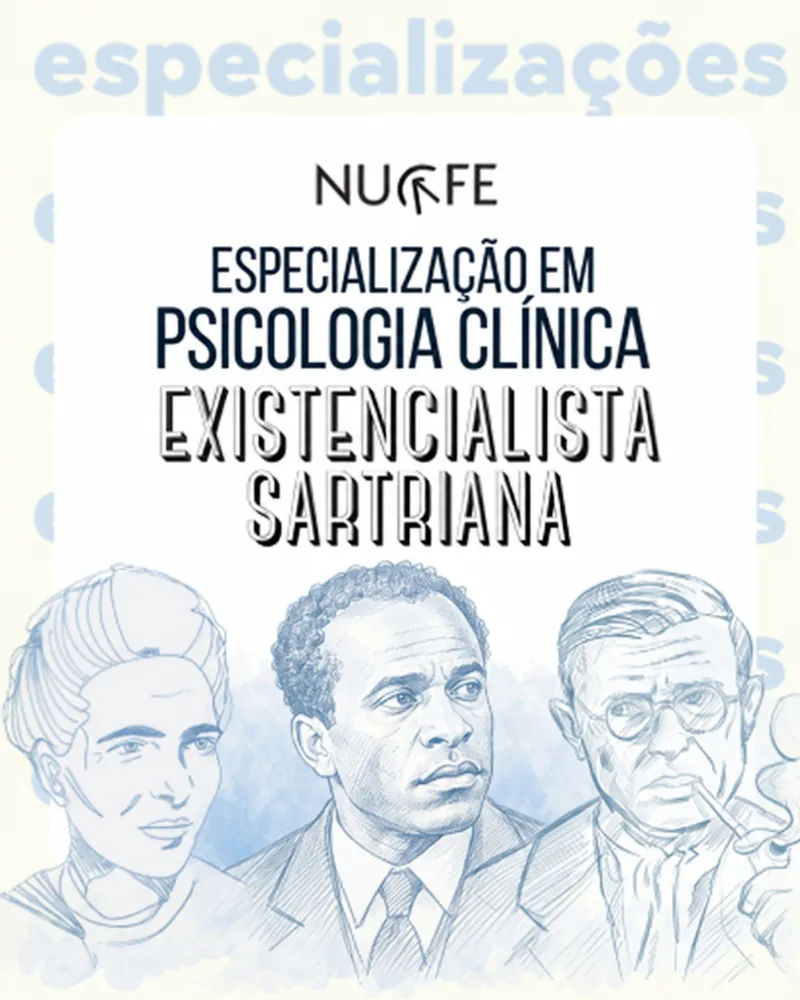 Arte da especialização Psicologia Clínica Existencialista Sartriana