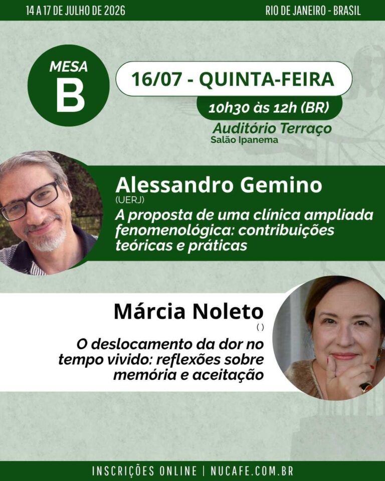 Cartaz 27 do II Congresso Internacional de Psicologia Fenomenológico-Existencial