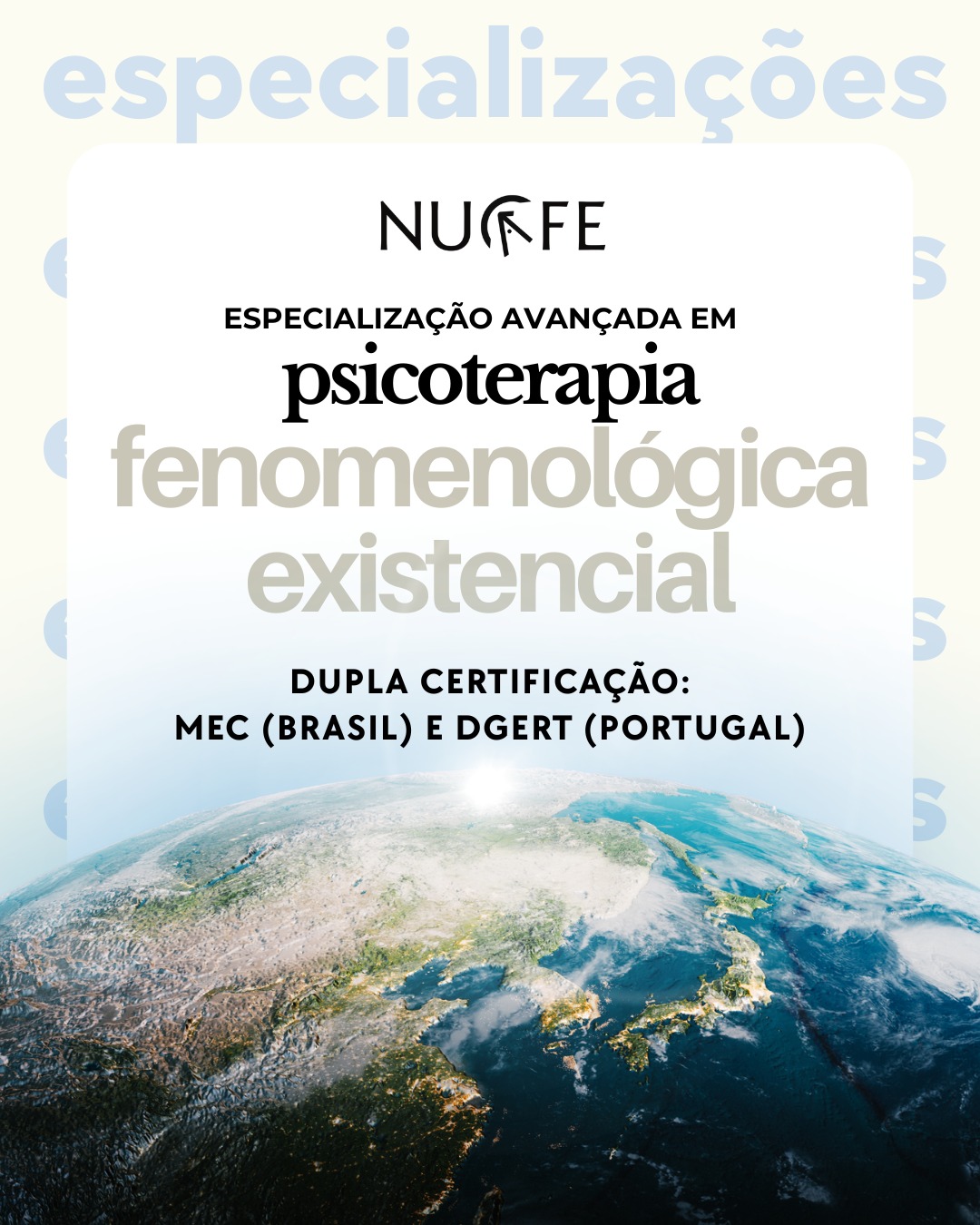 Arte da especialização Psicoterapia Avançada