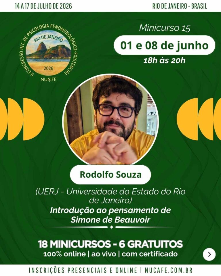 Cartaz 15 do II Congresso Internacional de Psicologia Fenomenológico-Existencial