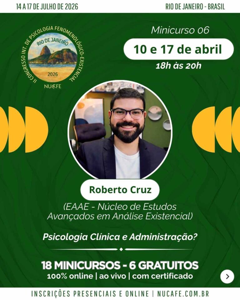 Cartaz 9 do II Congresso Internacional de Psicologia Fenomenológico-Existencial