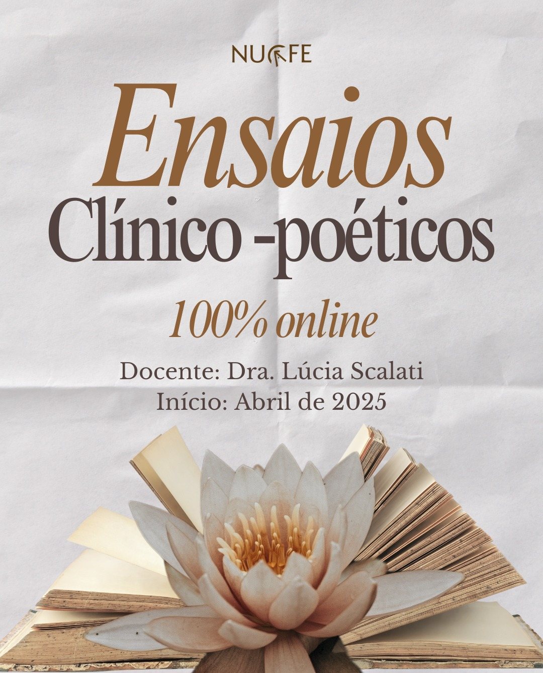 Cartaz de curso realizado pelo Instituto NUCAFE — imagem 54 de 56