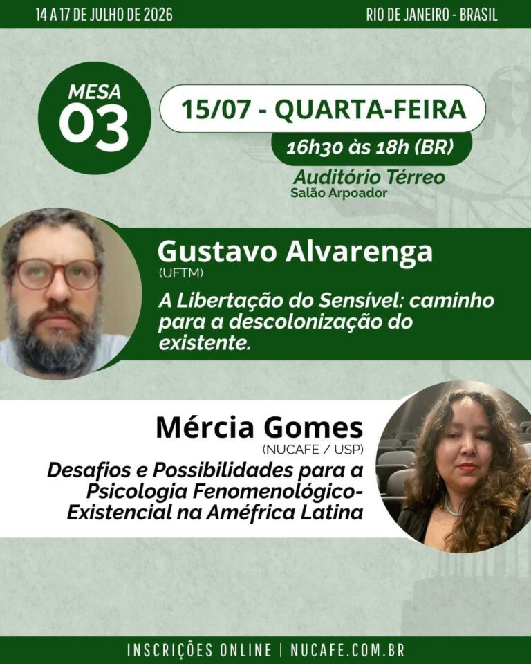 Cartaz 24 do II Congresso Internacional de Psicologia Fenomenológico-Existencial